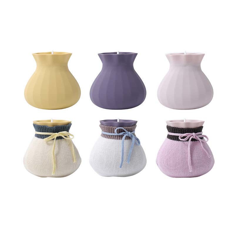 Silicone Hot Water Bottle Bag Hand Feet Warmer Leakproof And Odorless For Hot Compress Pain Relief Cold Compress