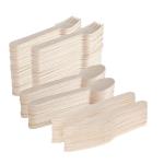 Travel Cutlery Set with Customized Wooden Bamboo Utensils Grade A/AB/B 100/140