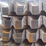 9m 12m U Type Hot Rolled Steel Sheet Pile JIS A 5528