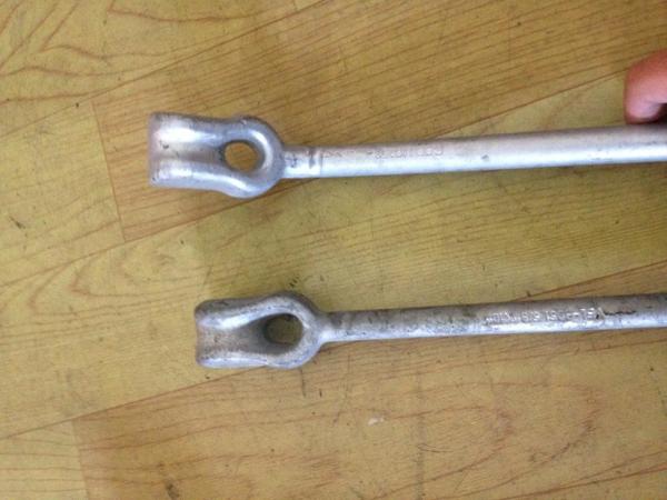 Buy cheap Hot Dipped Galvanized Earth Ground Anchor Rod Single Thimble Eye CE Certification from wholesalers