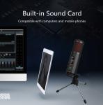 ARM Stand Wired USB Recording Microphone YouTube Skype Gaming
