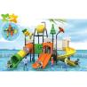 Buy cheap High Speed Tube Commercial Water Slide Landscape Design With Hair Collector from wholesalers