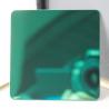 Buy cheap Decorative Building Materials AISI 304 Double Color Green Mirror Stainless Steel Sheet from wholesalers