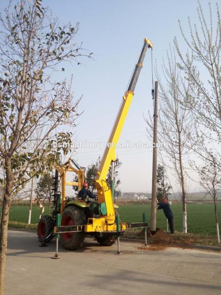 Buy cheap Small Tractor Ground Hole Drill Machine Hydraulic Earth Auger India from wholesalers