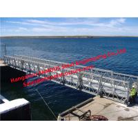 Buy cheap 6 Tons Weight Hot Dip Galvanizing Delta Bridge Steel Structures Strengthened product