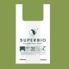 Buy cheap No Pollution Biodegradable Shopping Bags 20 X 52 CM Compostable Grocery Bags from wholesalers