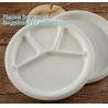 Buy cheap Eco-Friendly biodegradable compostable sugarcane bagasse 7inch food plate,disposable bagasse sugarcane plate 9inch pack from wholesalers