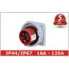 Buy cheap Pin Sleeve Electrical Connectors Industrial Plugs Male Socket 380V from wholesalers