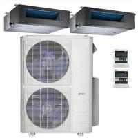 Buy cheap Hotel Console Multi System Air Conditioner 12000Btu Commercial Wall Mount Ac product