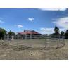 Buy cheap Corral 6 Bar Oval Tube Horse Fence Panels Hot Dip Galvanized 1.8x2.1m from wholesalers