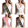 Buy cheap Party straps, etiquette straps, New Year's shoulder straps, ceremonial banners. from wholesalers
