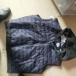 Black Navy Utility Gilet Vest Mens Black Puffer Gilet GM M G GG Size