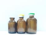 UPS Type II III Moulded Amber Glass Vial Pharmaceutical Glass Packaging 20ml