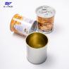 Buy cheap Wear Resistant Protein Powder Tin Can Pop Top Circular Tin Containers from wholesalers
