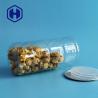 Buy cheap BPA Free Round Clear Plastic Cans 900ml 30.7oz Potato Coconut Chips EOE from wholesalers