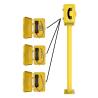 Buy cheap Cold Rolled Steel SOS Telephone Pillar Post , Railway Trackside Emergency Call Box from wholesalers