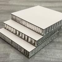 Buy cheap Exterior Wall Cladding Building Facade Panel White Limestone Tile Aluminum product