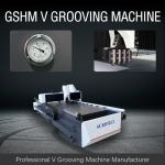 1232 CNC V Grooving Machine For Sheet Metal Curtain Wall Signage