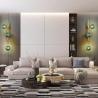 Buy cheap Postmodern Wall Lamp Gold Glass Ball Wall Lamps For Living Room Bedroom color wall light (WH-OR-88) from wholesalers