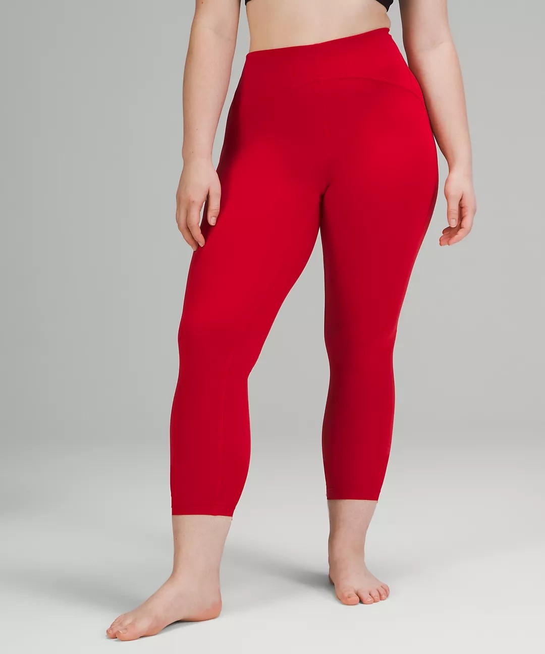 High Waist Crop Ankle Length Leggings For Women'S Exercise