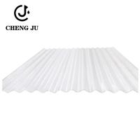 Buy cheap Transparent Roofing Fiber Resin Glazed Tile Corrugated Clear PVC Sheet Roofing product