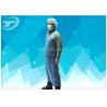 Buy cheap Blue Color Disposable Polythene Aprons 69 X 107 Cm Waterproof from wholesalers