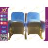 Buy cheap Commercial Level Church Auditorium Seating Floor Fixed Low Back Church Chair from wholesalers