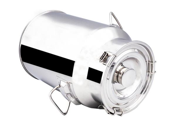 Buy cheap Transportation 18 Litres Oil Beverage Honey Vertical 201 Stainless Steel milk can from wholesalers