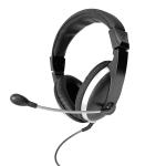 USB 3.5mm Jack 1.2M 110dB Educational Wired Headphones