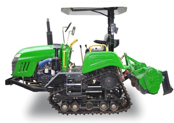 Buy cheap Rice Field Mini Crawler Tractor With Pto , Electronic Starter 2780*1480*2250mm from wholesalers