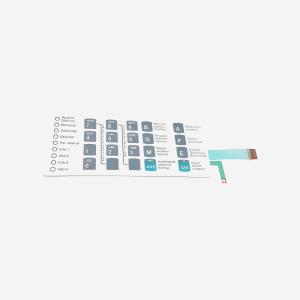 China DC 12V LED Membrane Switch Keypad IP67 With Wire Wireless Interface Type on sale