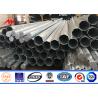 Buy cheap 15m 1000kg Breaking Load Steel Tubular Pole 4mm Thickness For Transmission from wholesalers