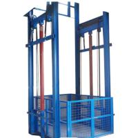 Buy cheap Hairline Stainless Steel Electric Freight Elevator Lift 1000KG product