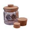 Buy cheap PROP65 Crackproof Glass Bottle Corks Holding Knob Agglomerated Tapered Stopper from wholesalers