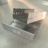 Buy cheap Customized Sheet Metal Cable Tray Silver For Organized Cable Management 50mm-1000mm from wholesalers
