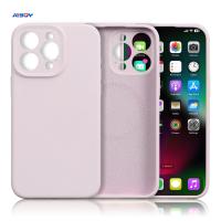 Buy cheap Anti Fingerprint Real Liquid Silicone Phone Case Magnetic Cover With Magsafe product