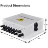 Buy cheap 34 in 1out 500vac String Solar Dc Combiner Box for outdoor from wholesalers