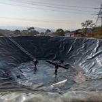 0.5mm-0.75mm Black HDPE Geomembrane for Geomenbrana in Aquaculture Pond Width 1