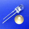 Buy cheap LED Light Emitting Diode 5mm 2700K Warm White 25000mcd High Intensity Round Clear Lens With Flange from wholesalers