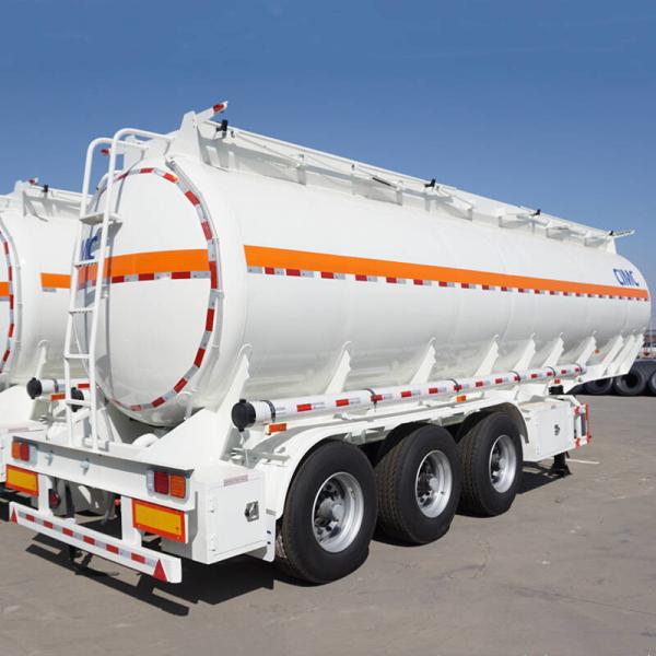 Buy cheap Explosion Proof Carbon Steel 45CBM Fuel Tanker Trailer from wholesalers