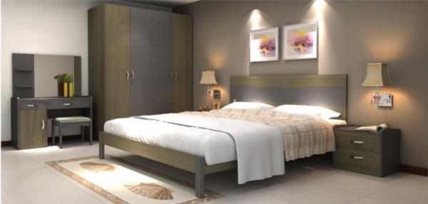 Buy cheap Morden Home Room Furniture Bedroom Double King Size Bed from wholesalers
