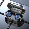Buy cheap LED Digital Display 8mm BT5.0 Stereo Wireless Earphones Low Latency 300mAh from wholesalers