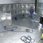 Panel Modular Welding Water Tank For Hotel / Hospital / Apartment Durable