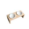 Buy cheap Elegant wooden stand for cats and small dogs Dining Table bowl stand feeding stand -solid wood from wholesalers