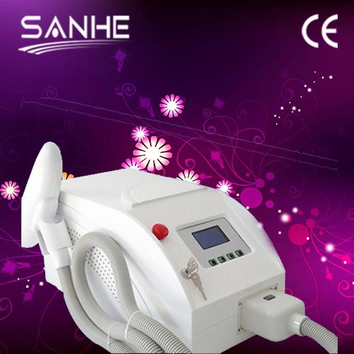Buy cheap Beijing Sanhe manufacturer portable q switched nd yag laser tattoo removal from wholesalers