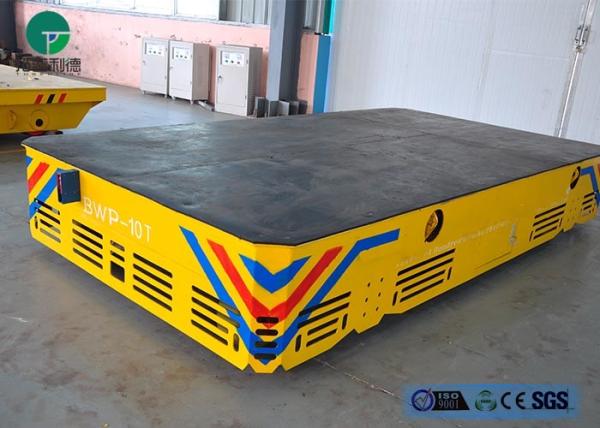 Buy cheap 360 Degree Turning Electric Power Automated Slab Handling Motorized Transfer Trolley On Wheels from wholesalers