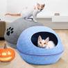 Buy cheap Eco-friendly Breathable Cute Detachable Egg Shape Dog Cat Cave Bed for Pet Supplies from wholesalers