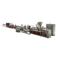 Buy cheap 250kW Power Granules Roof Tile Pvc Profile Sheet Extrusion Line Plastic Twin product