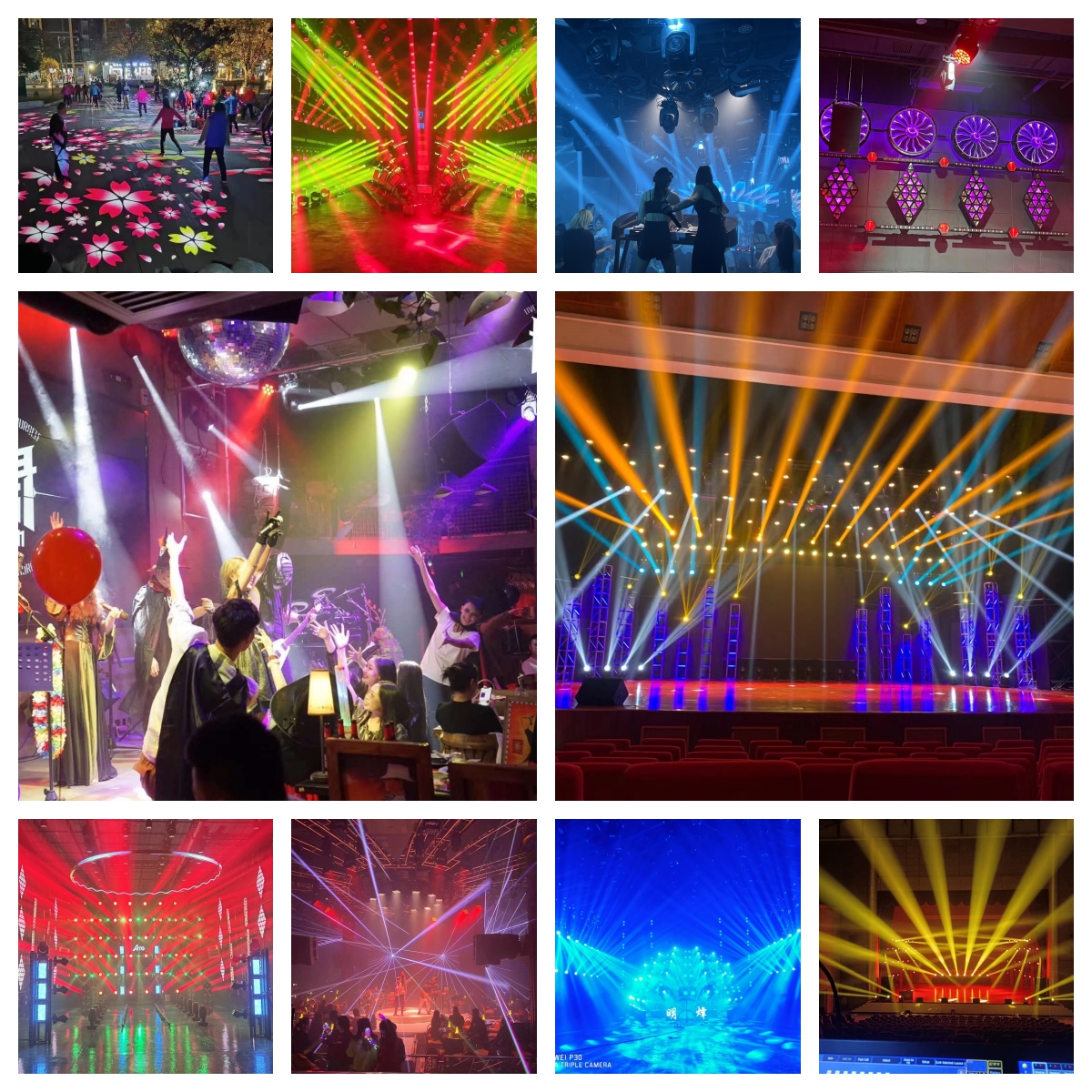 ATG Scan Beam Moving Head Led Spot Beam Gobo Moving Head Light 600W 80 RGBW Bulb 45 Ktv Nice Stage Light KTV Xmas Party Wedding