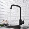 Buy cheap 360 Swivel Single Handle Kitchen Faucet Lever Handle Hot Cold Mixer Tap from wholesalers